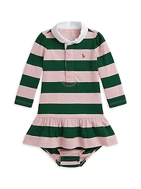 Baby Girl's Rugby Jersey Day Dress