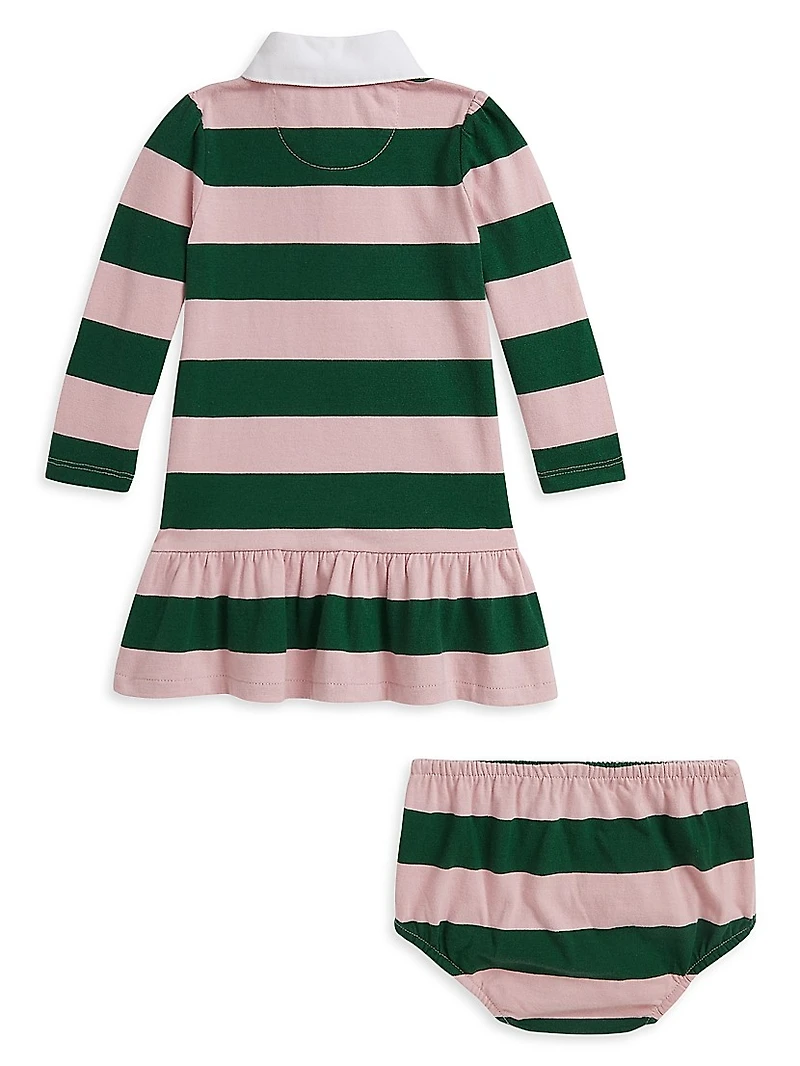 Baby Girl's Rugby Jersey Day Dress