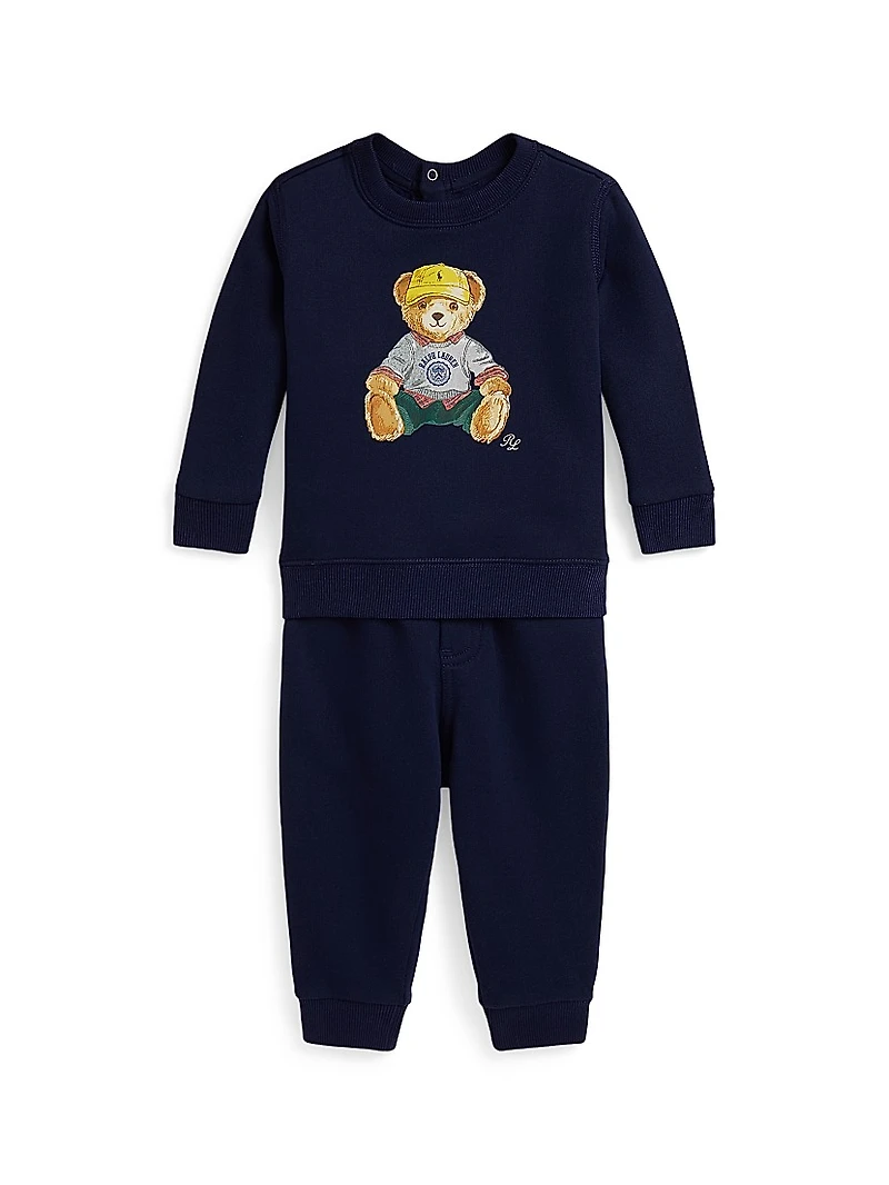 Baby Boy's Magic Fleece Sweater & Pants Set