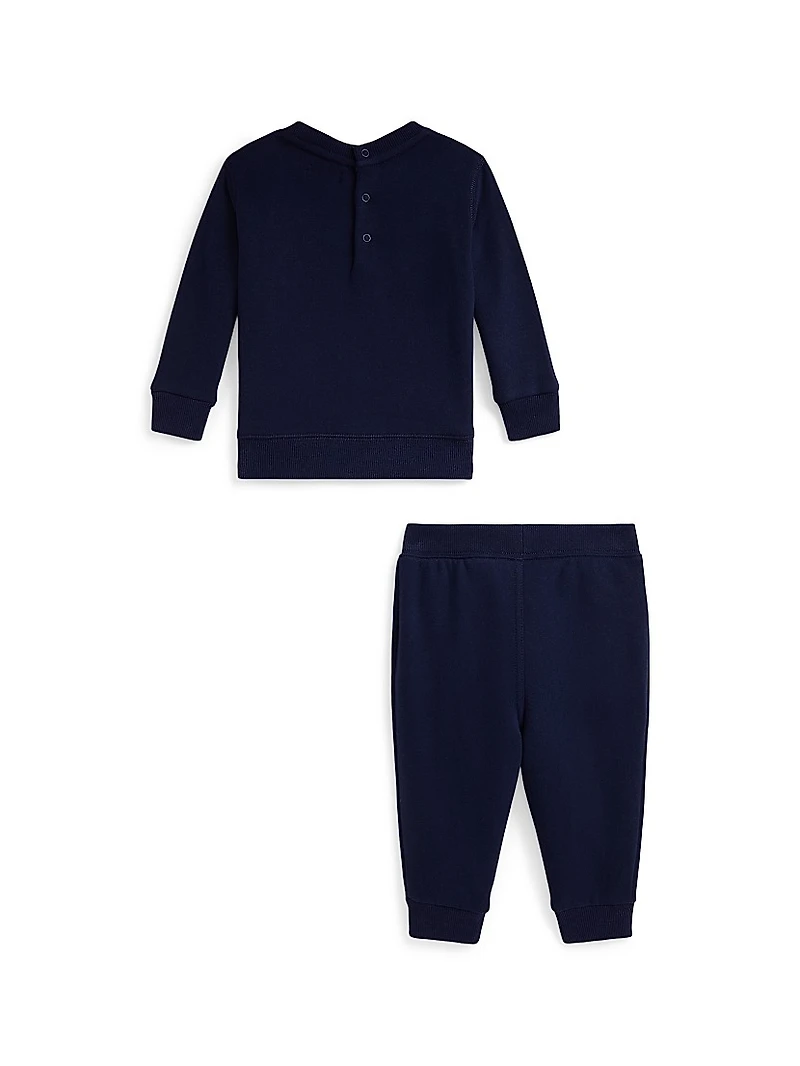 Baby Boy's Magic Fleece Sweater & Pants Set