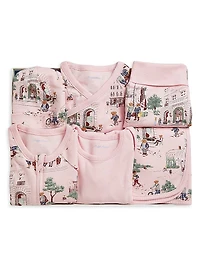 Baby Girl's Printed Gift Box Set