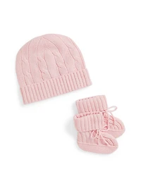 Baby Girl's Cashmere Gift Box Set