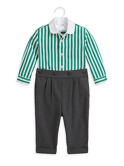 Baby Boy's 2-Piece Shirt & Pants Set