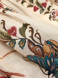 Majestic Hearts Floral Cotton Blouse