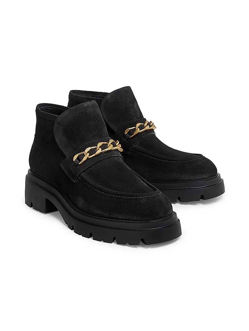 Soluxe Hudson 50MM Suede Chukka Boots
