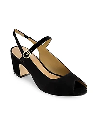 Bailen Mary Jane Peep Toe Heels
