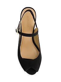 Bailen Mary Jane Peep Toe Heels