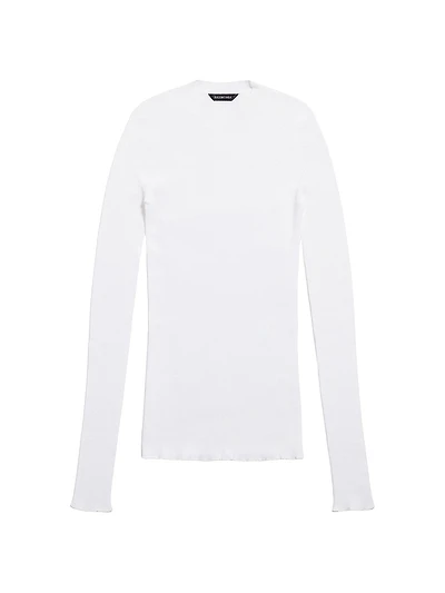 Seamless Cotton Sweater