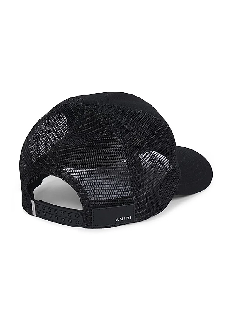 Club Amiri Logo-Embroidered Trucker Hat