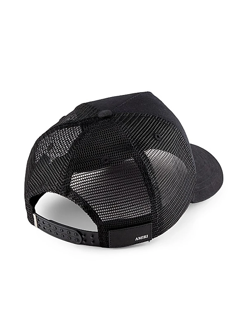 Logo-Embroidered Trucker Hat