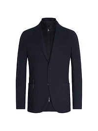 High Performance Jersey Blazer Jacket