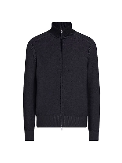 Cashseta Full Zip Cardigan