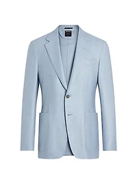 Silk Cashmere and Linen Jacket