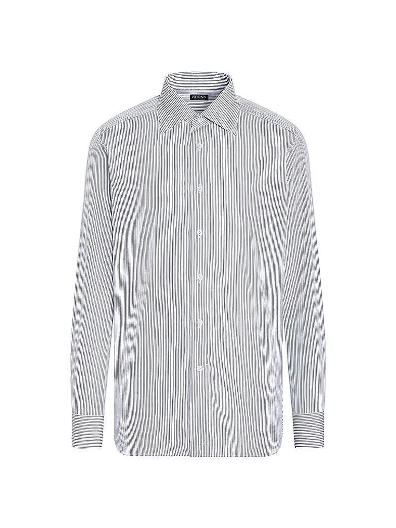 Striped Centoventimila Cotton Shirt