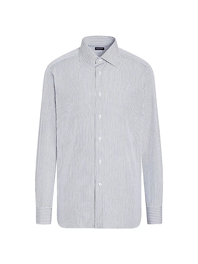 Striped Centoventimila Cotton Shirt