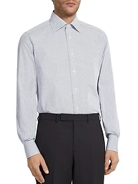 Striped Centoventimila Cotton Shirt