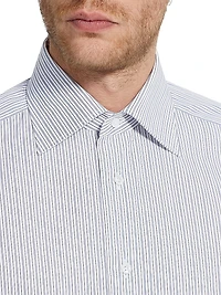Striped Centoventimila Cotton Shirt