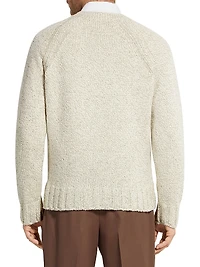 Cashmere and Wool V-Neck Sweater