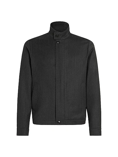 Wool Blouson Jacket