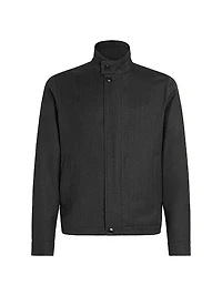 Wool Blouson Jacket