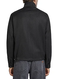 Wool Blouson Jacket