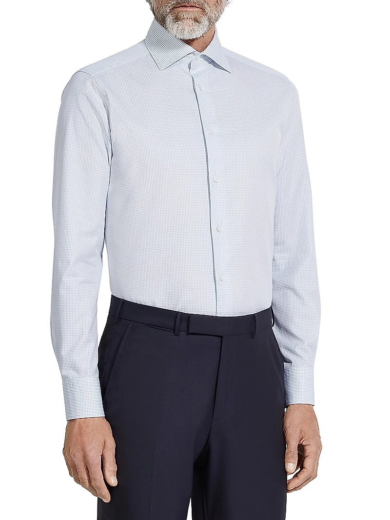 Checked Centoventimila Cotton Shirt