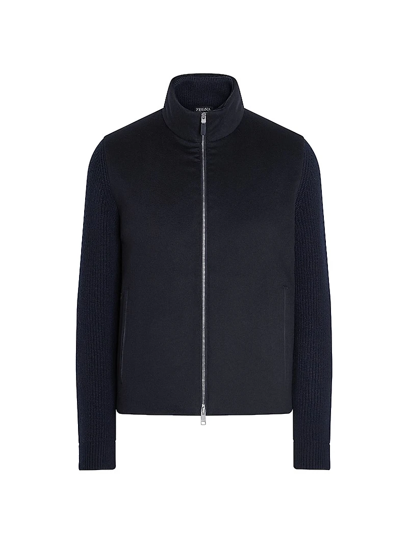Oasi Cashmere Full Zip Cardigan