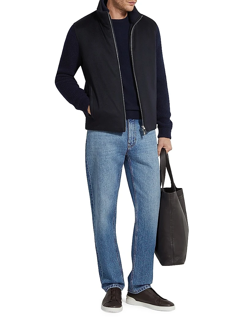 Oasi Cashmere Full Zip Cardigan