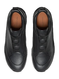 Leather Triple Stitch Monte Sneakers