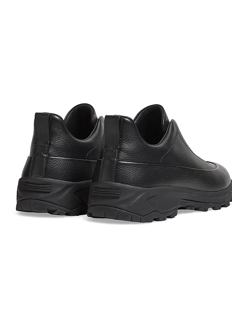 Leather Triple Stitch Monte Sneakers