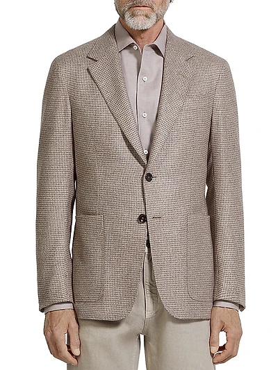 Silk and Cashmere Blazer