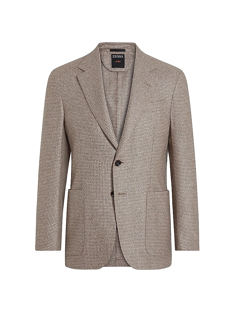 Silk and Cashmere Blazer