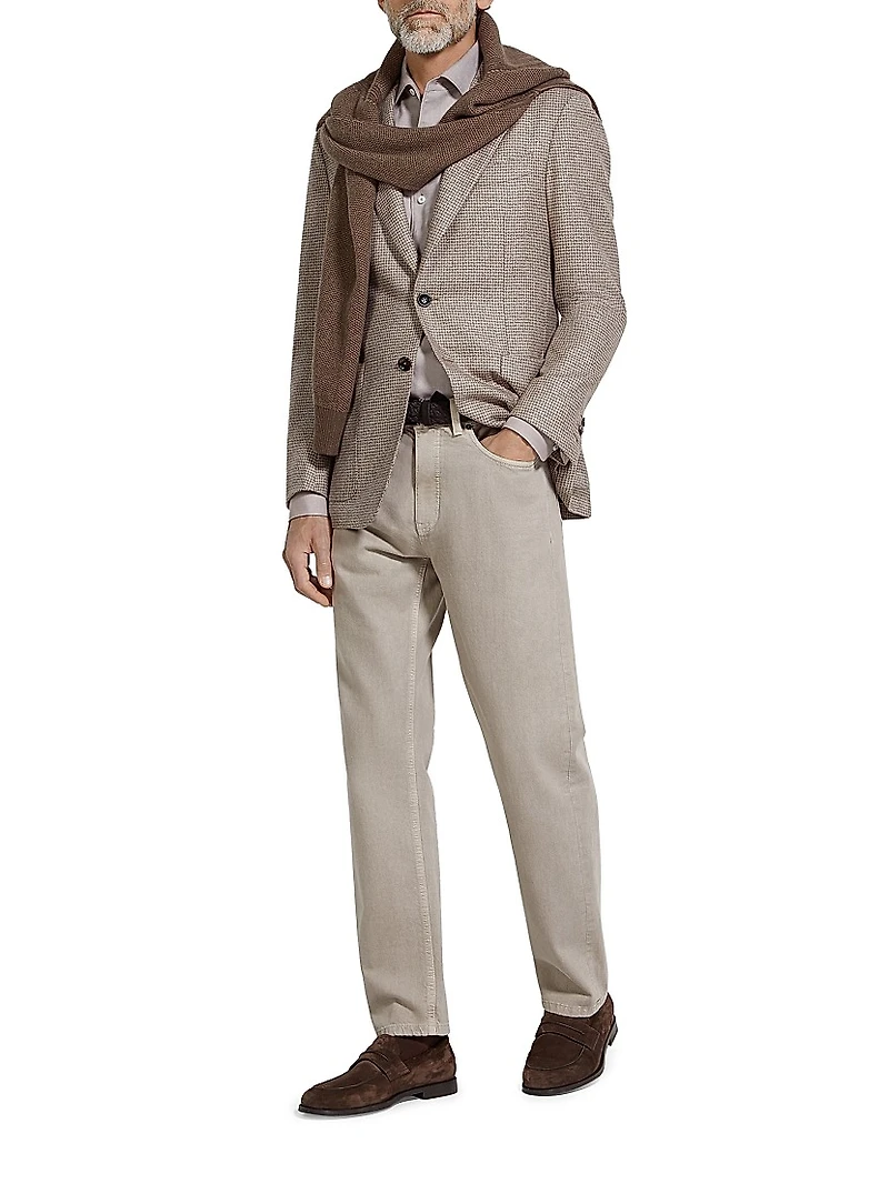 Silk and Cashmere Blazer
