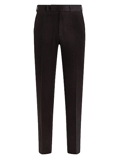 Cashmere Wool and Silk Blend Pants