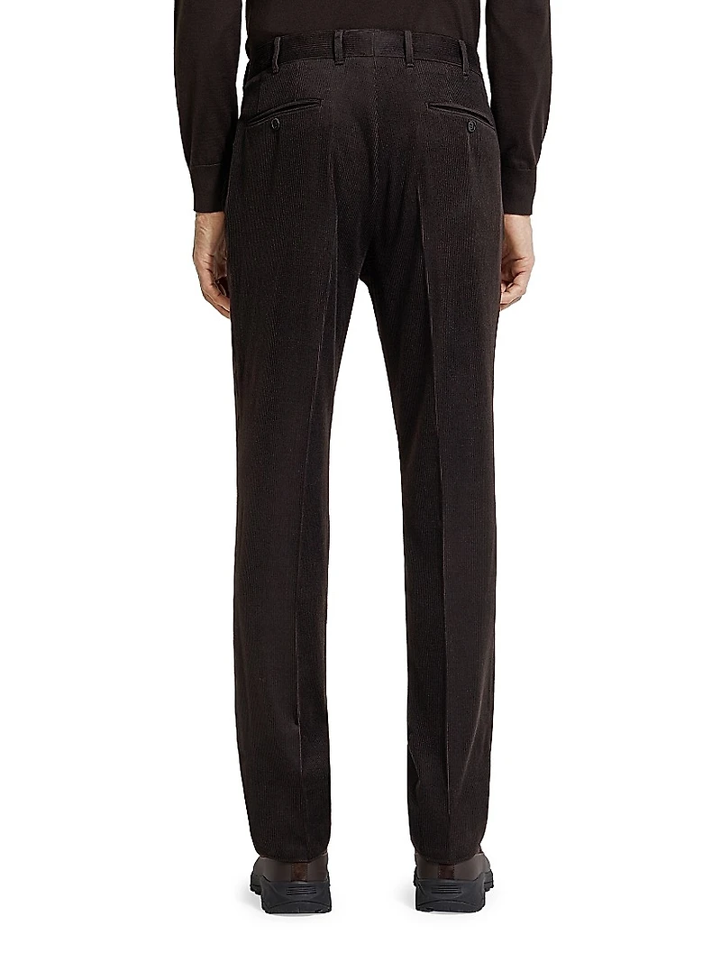 Cashmere Wool and Silk Blend Pants
