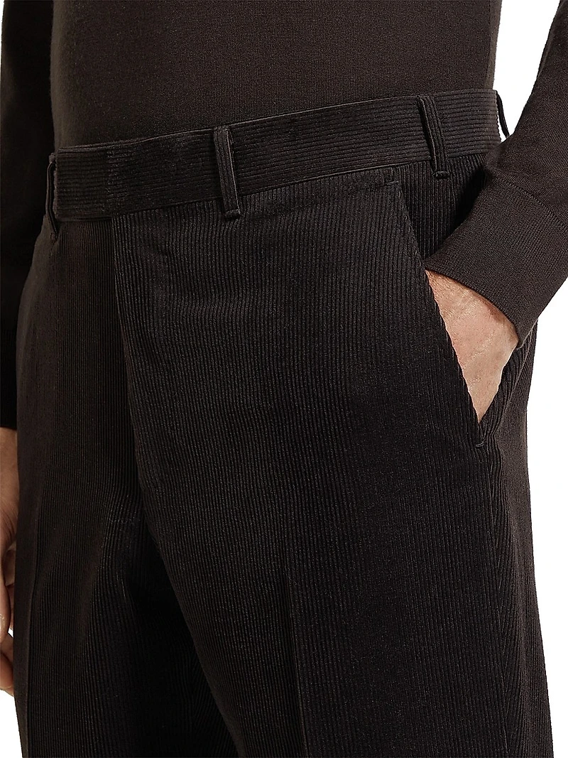 Cashmere Wool and Silk Blend Pants