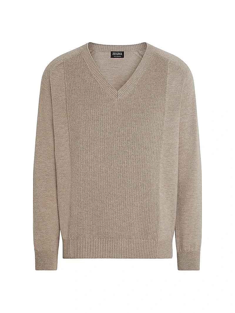 Oasi Cashmere V-Neck Sweater