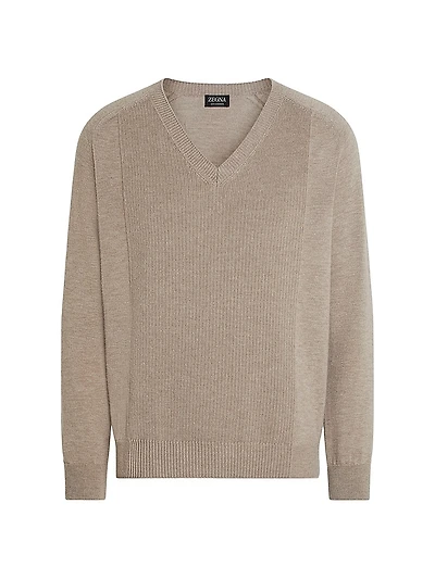 Oasi Cashmere V-Neck Sweater