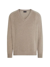 Oasi Cashmere V-Neck Sweater