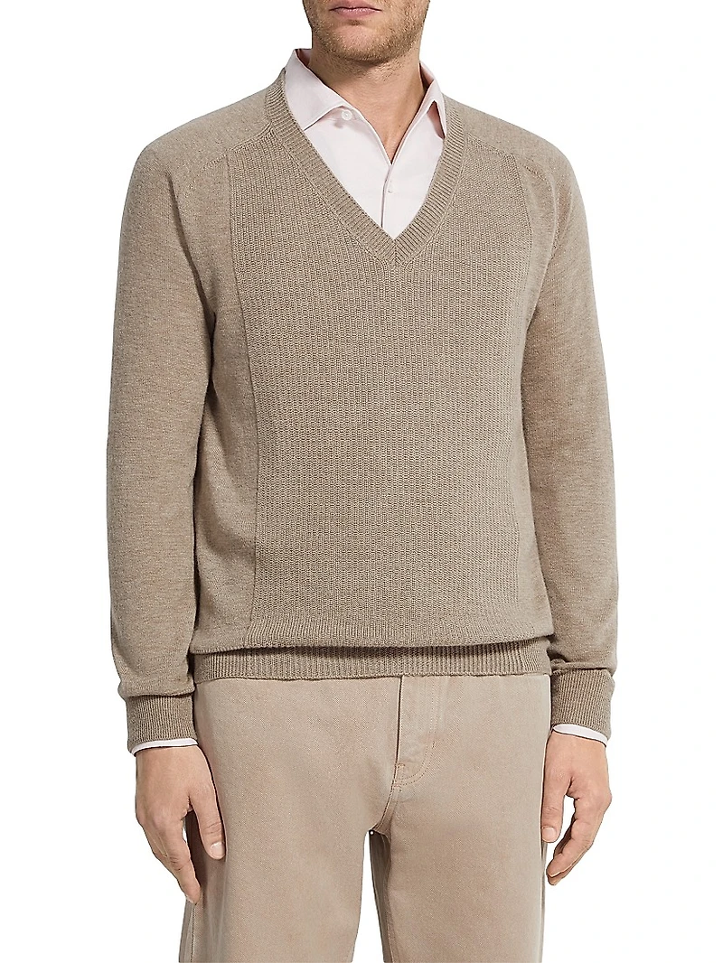 Oasi Cashmere V-Neck Sweater