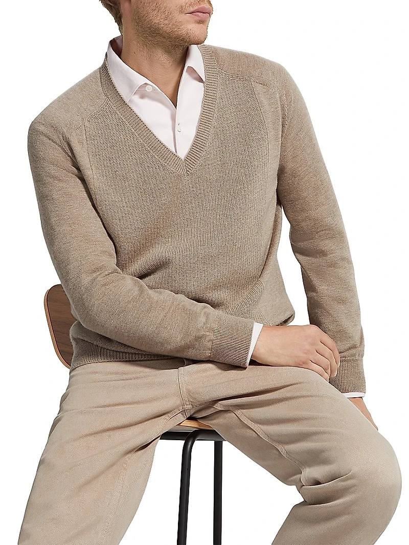 Oasi Cashmere V-Neck Sweater