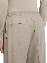 15milmil15 Wool Silk and Cashmere Pants