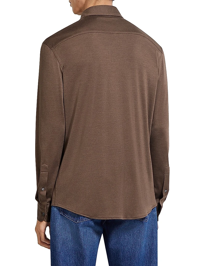 Cashmere and Silk Shirt