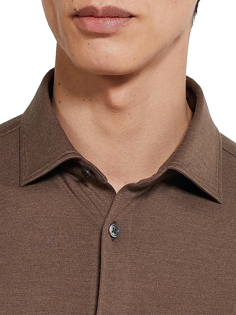 Cashmere and Silk Shirt