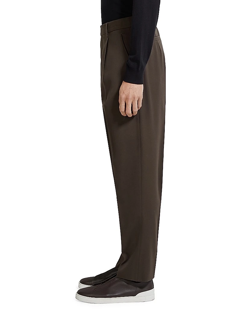 Cotton and Wool Pants