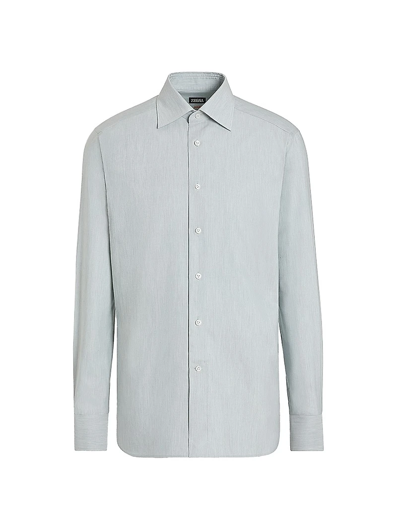Silk Cotton and Cashmere Shirt