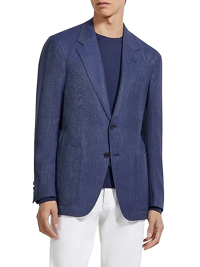 Silk Cashmere and Linen Jacket