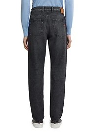 Stone Washed Cotton Roccia Jeans