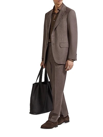 Wool and Cashmere Suit