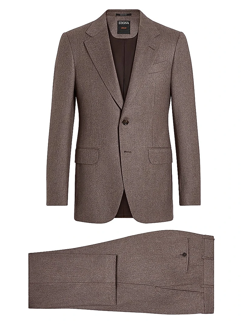 Wool and Cashmere Suit